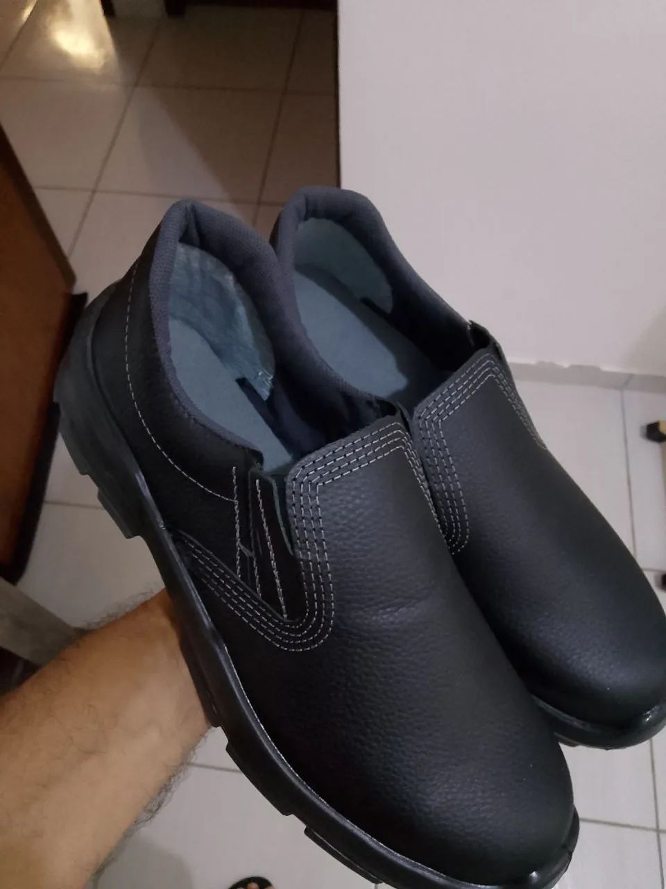 Botas de segurança para trabalho cano curto 