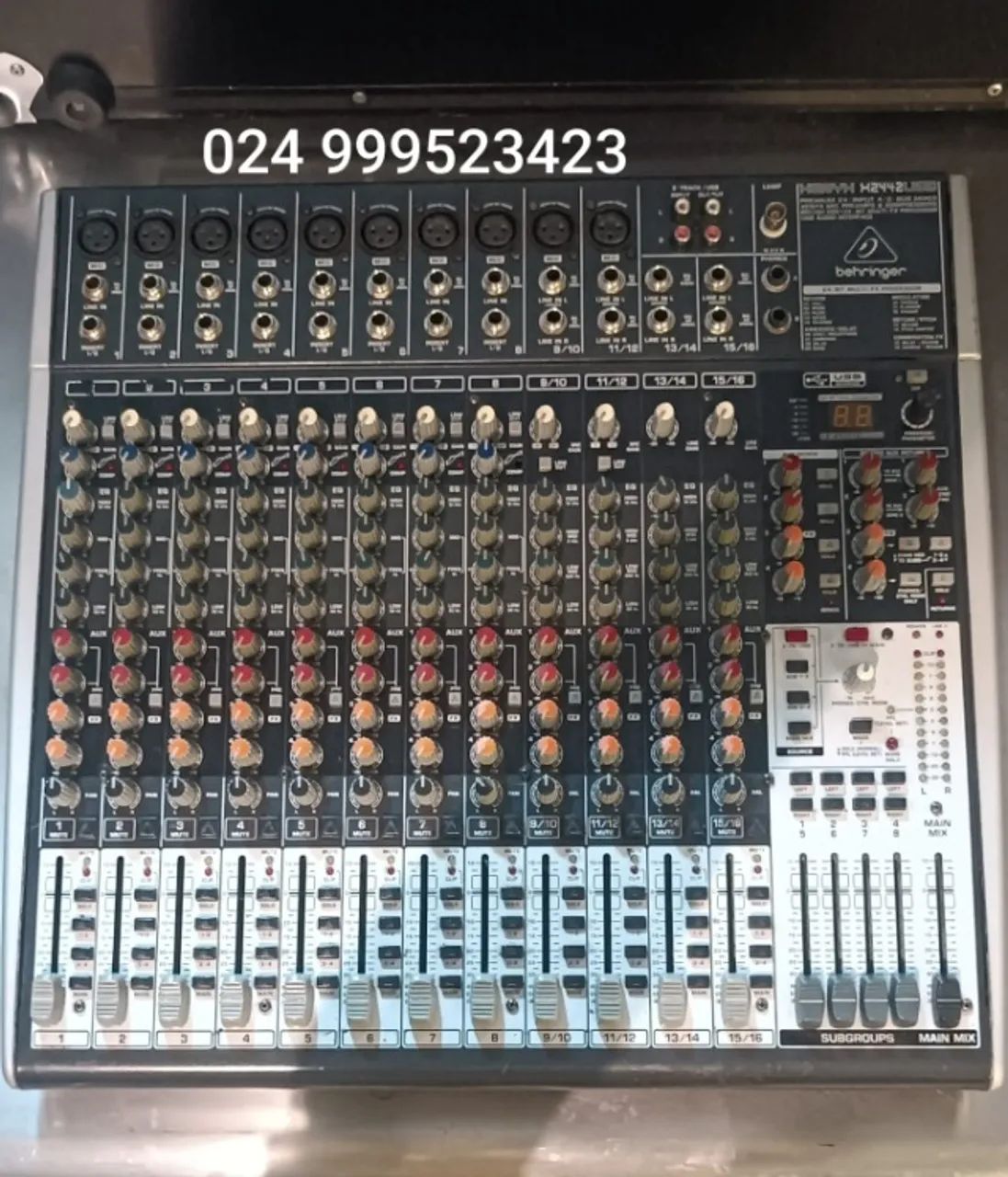 Mesa de Som Behringer X2442 USB Xenyx - Foto 2