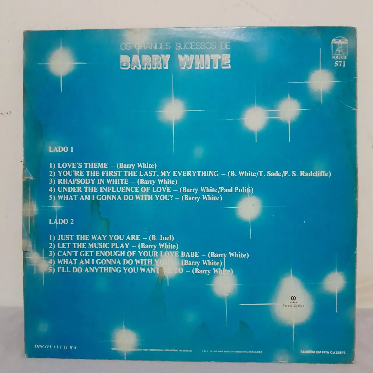 Lp vinil  Barry White  os grandes sussesos.  - Foto 2