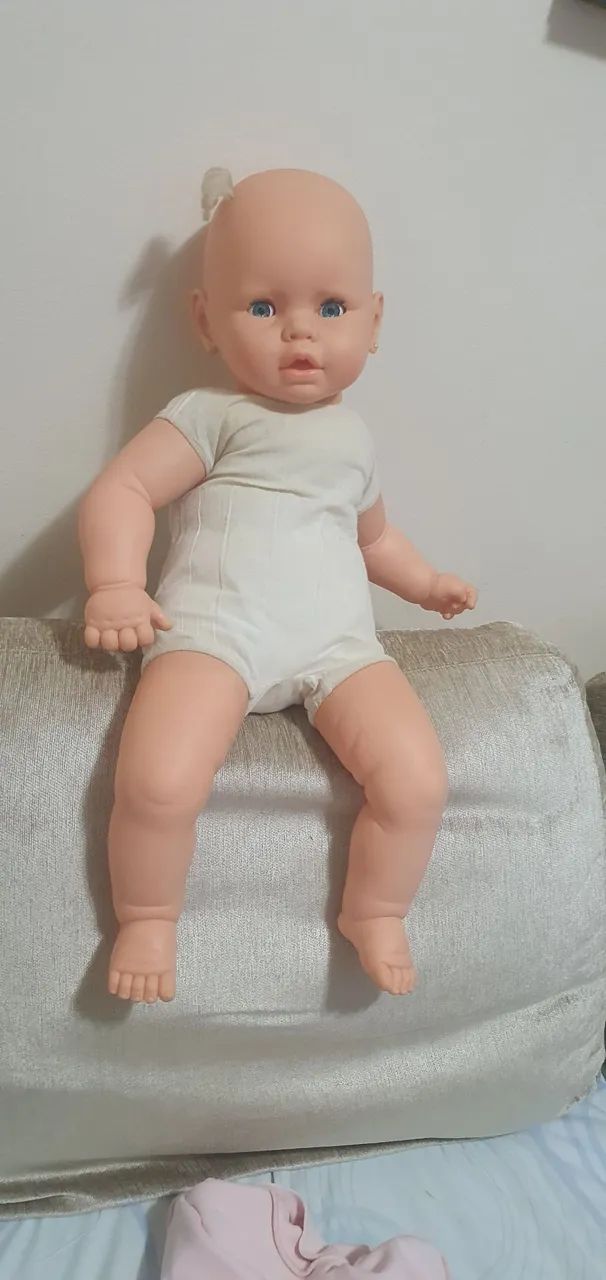 Bebê  grande,64cm da Estrela,anos 90. - Foto 3