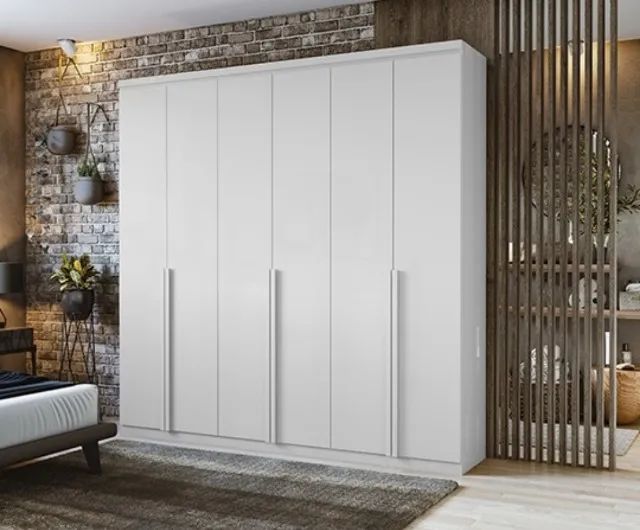 Guarda Roupa 100% MDF 6 Portas 4 Gavetas Direto da fabrica