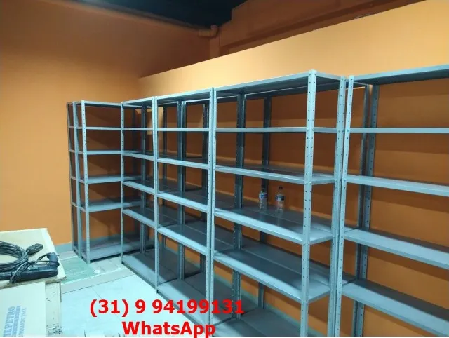 Promoção! Prateleiras de Aço com 6 Divisórias - Nova - Frete Grátis para Bh