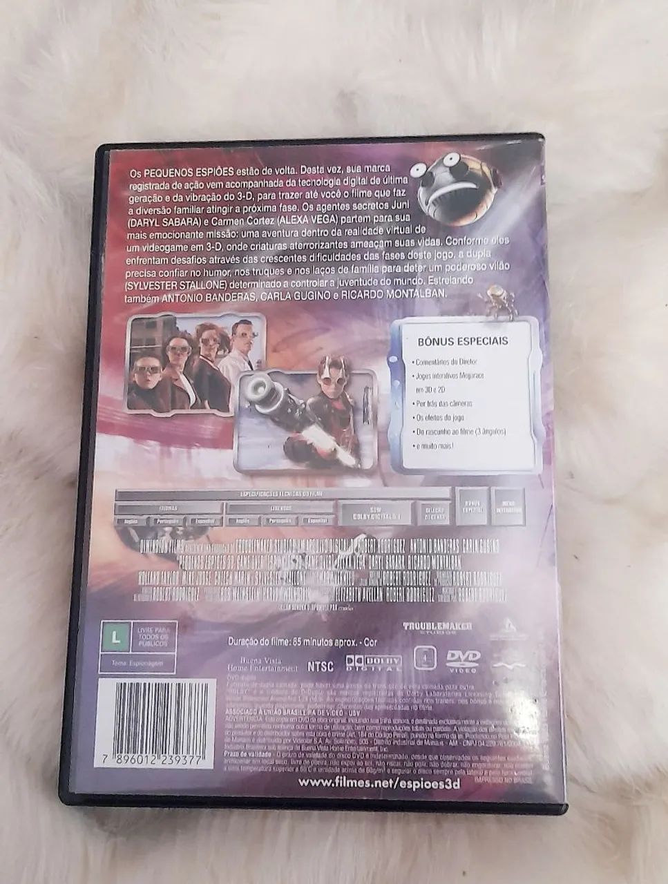 Dvd edição colecionadores Pequenos Espiões 3D - Foto 3