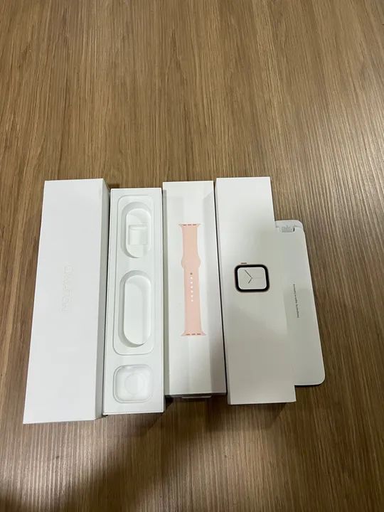 Caixa vazia do Apple Watch Series 4 40MM - Rosa Dourado - Foto 4