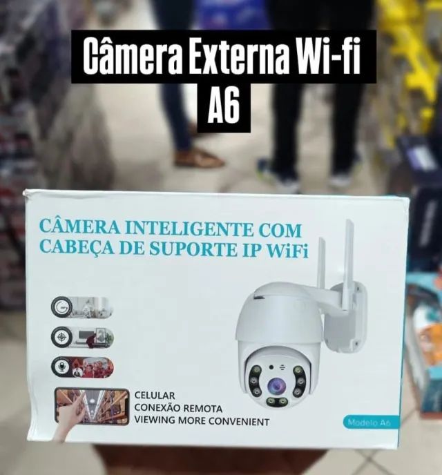 CÂMERA EXTERNA WI-FI