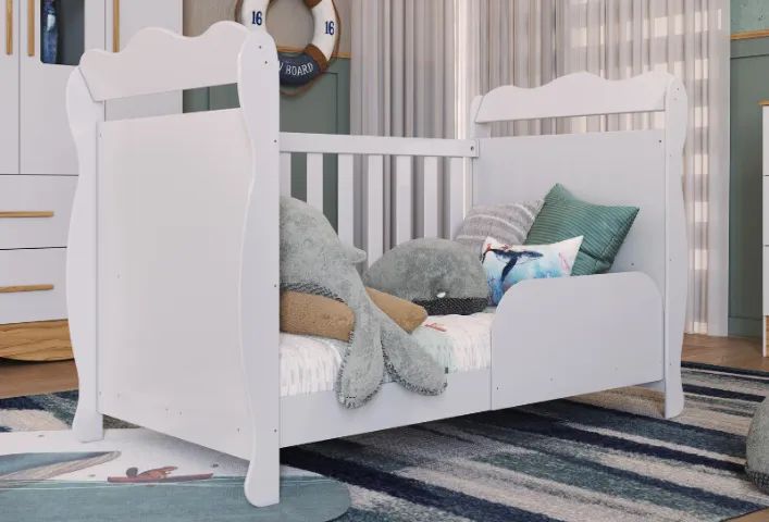 Berço Cama Americano Lisi em MDF  - Foto 2