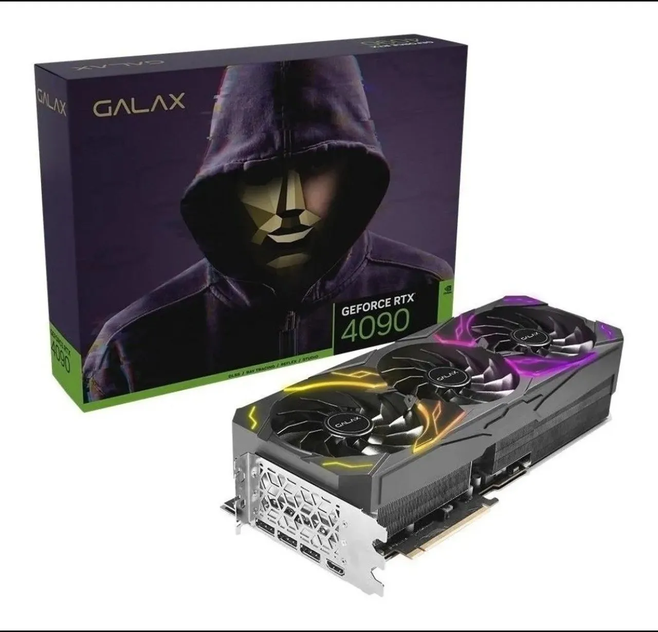 Placa de Vídeo Galax GeForce RTX 4090 - Top de Linha