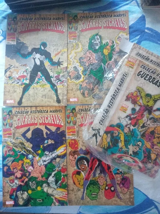 Coleção histórica Marvel guerras secretas marvel