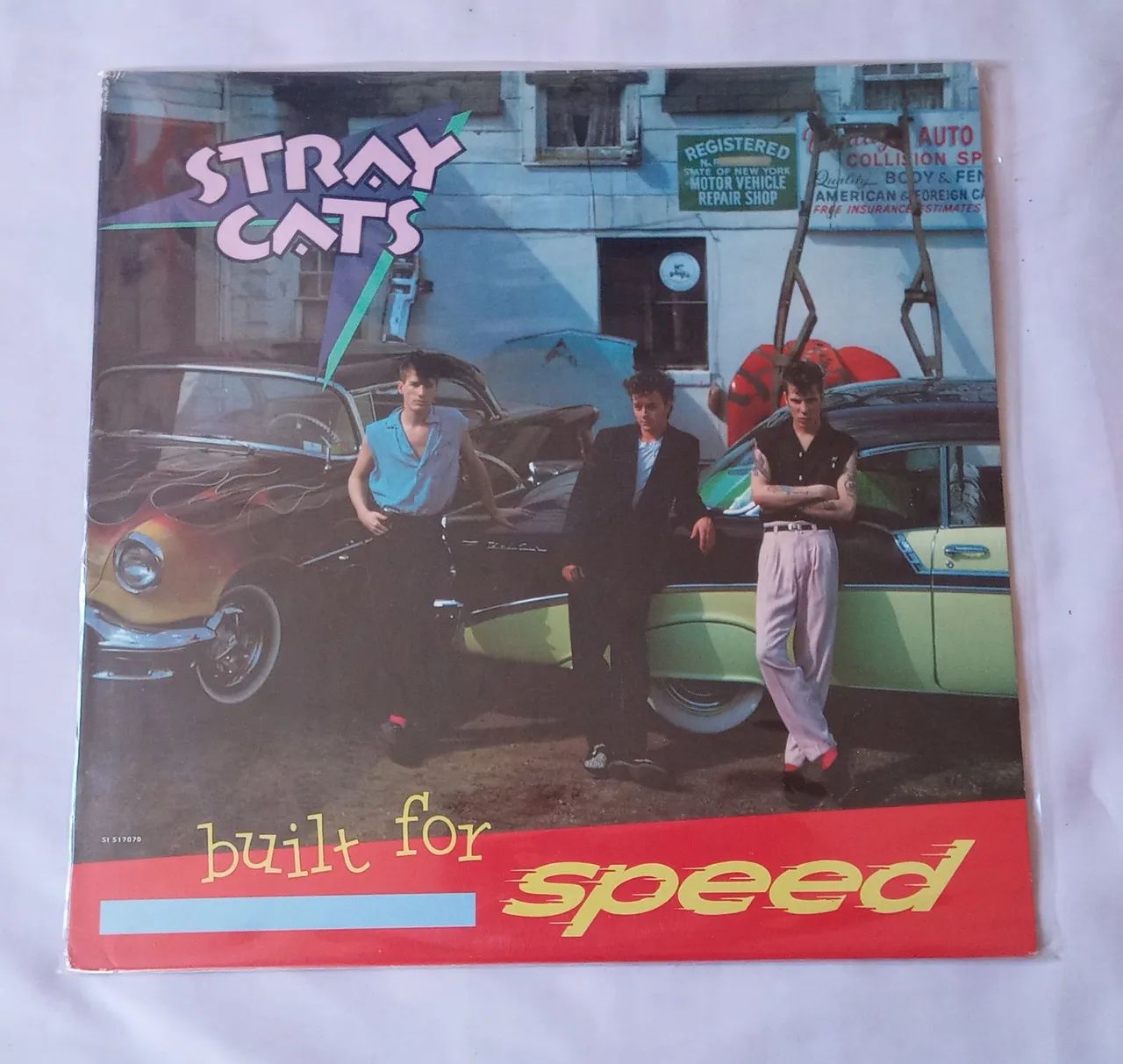LP Stray Cats - Built For Speed (EUA)
