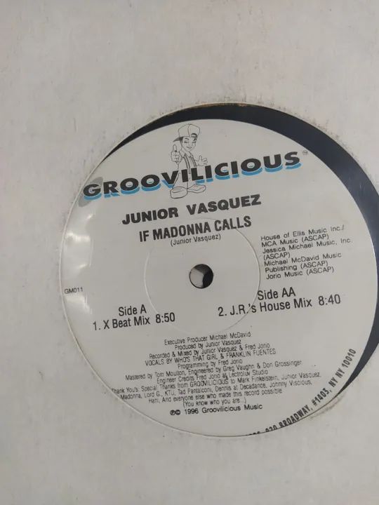 Disco de Vinil Junior Vasquez - If Madonna Calls
