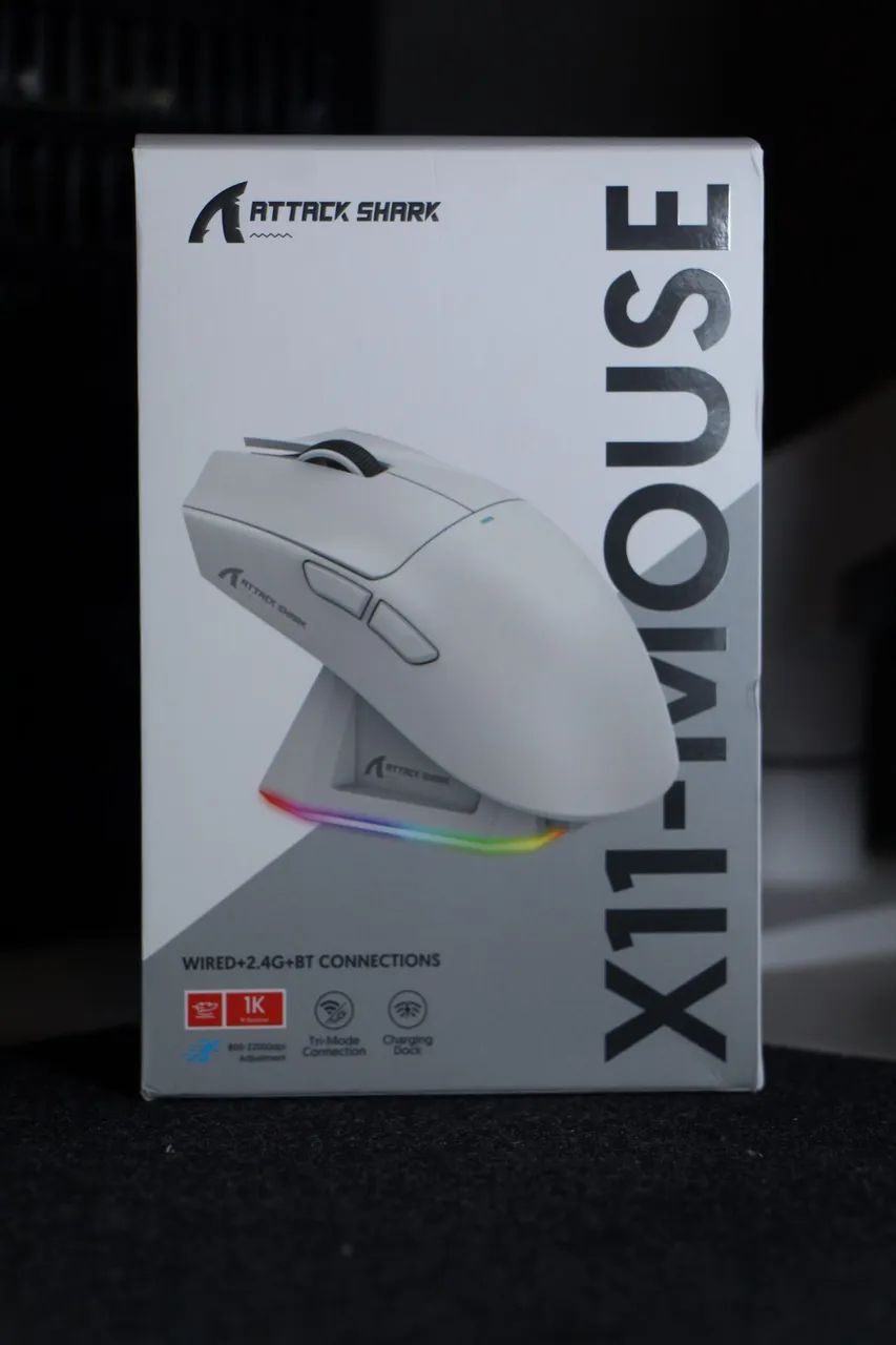 Mouse Gamer Attack Shark X11 - (Novo)