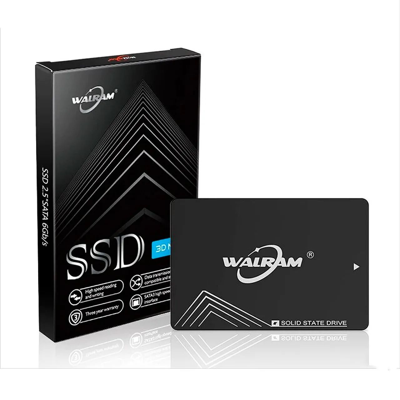 (NOVO) SSD SATA3 Walram 120GB Com 3D NAND