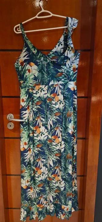 Vestido midi verde  - Foto 4