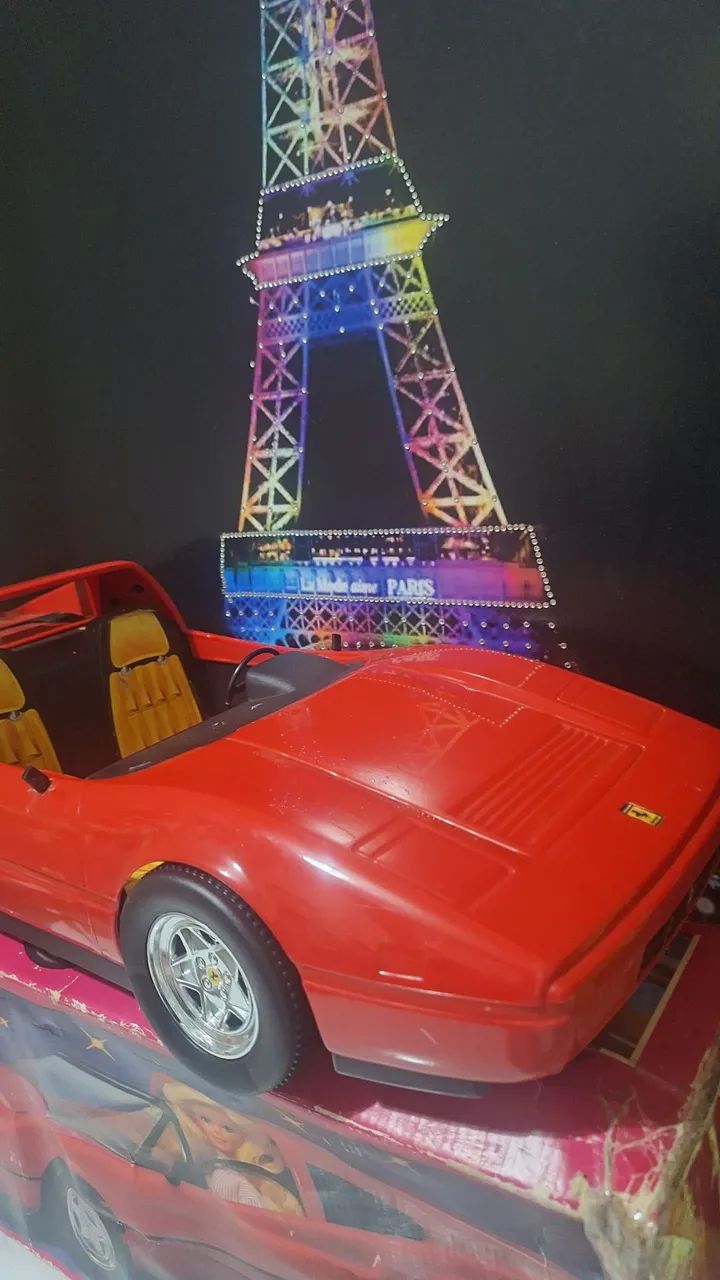  Carro ferrari da boneca barbie 1986 - Foto 3