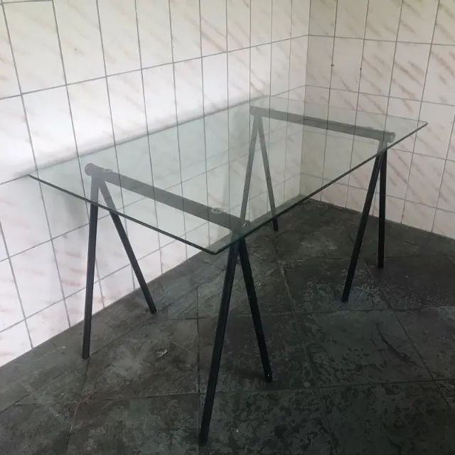 Tret Mesa com tampo de vidro  - Foto 2
