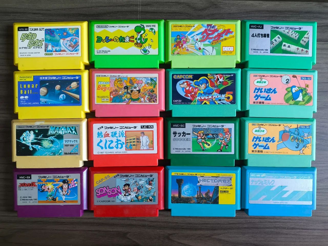 Jogos para Famíly Computer originais 