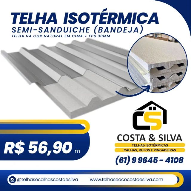 Telhas isotérmicas -  Brasília e em entorno - Foto 2