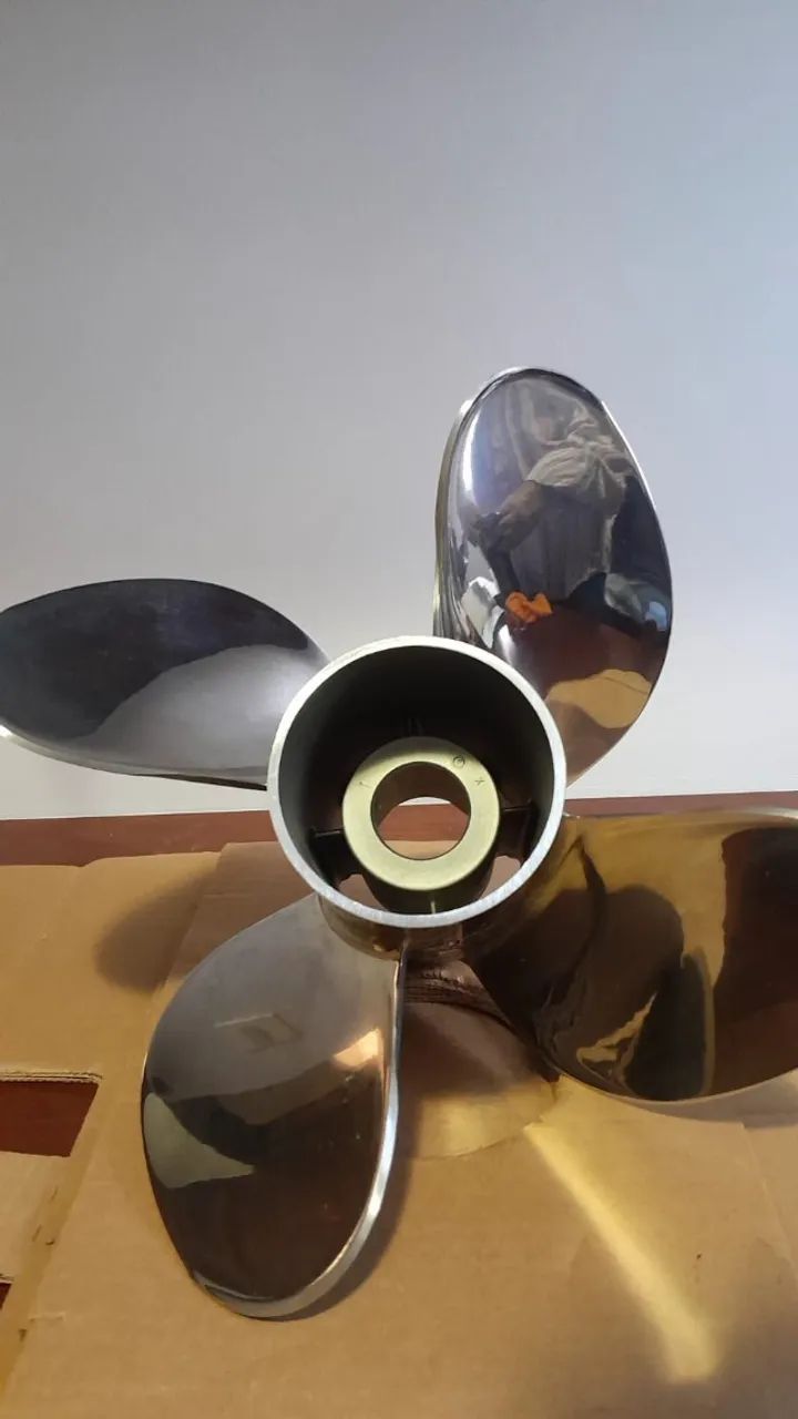 HELICE ACO TROPHY PLUS MERCURY 4P 25 - Foto 2