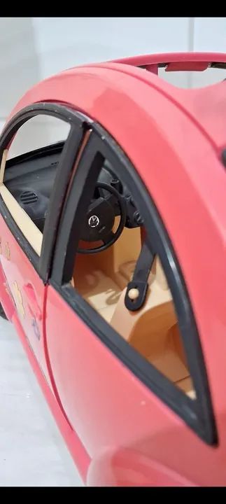 Carro Volkswagen Fusca Rosa Brinquedo I nfantil - Foto 5