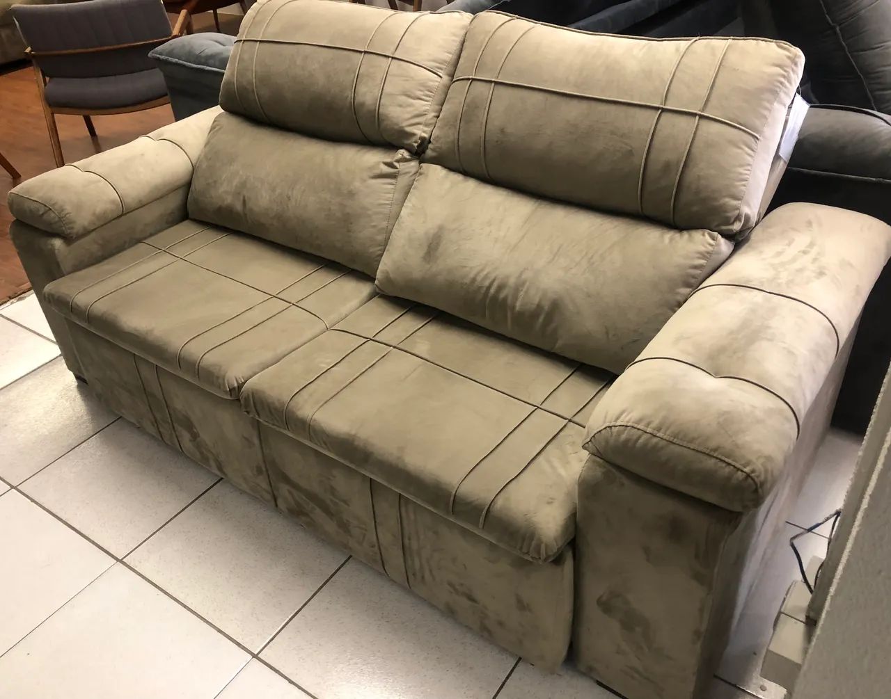 Sofá retrátil e reclinável NOVO ENTREGAMOS  - Foto 6