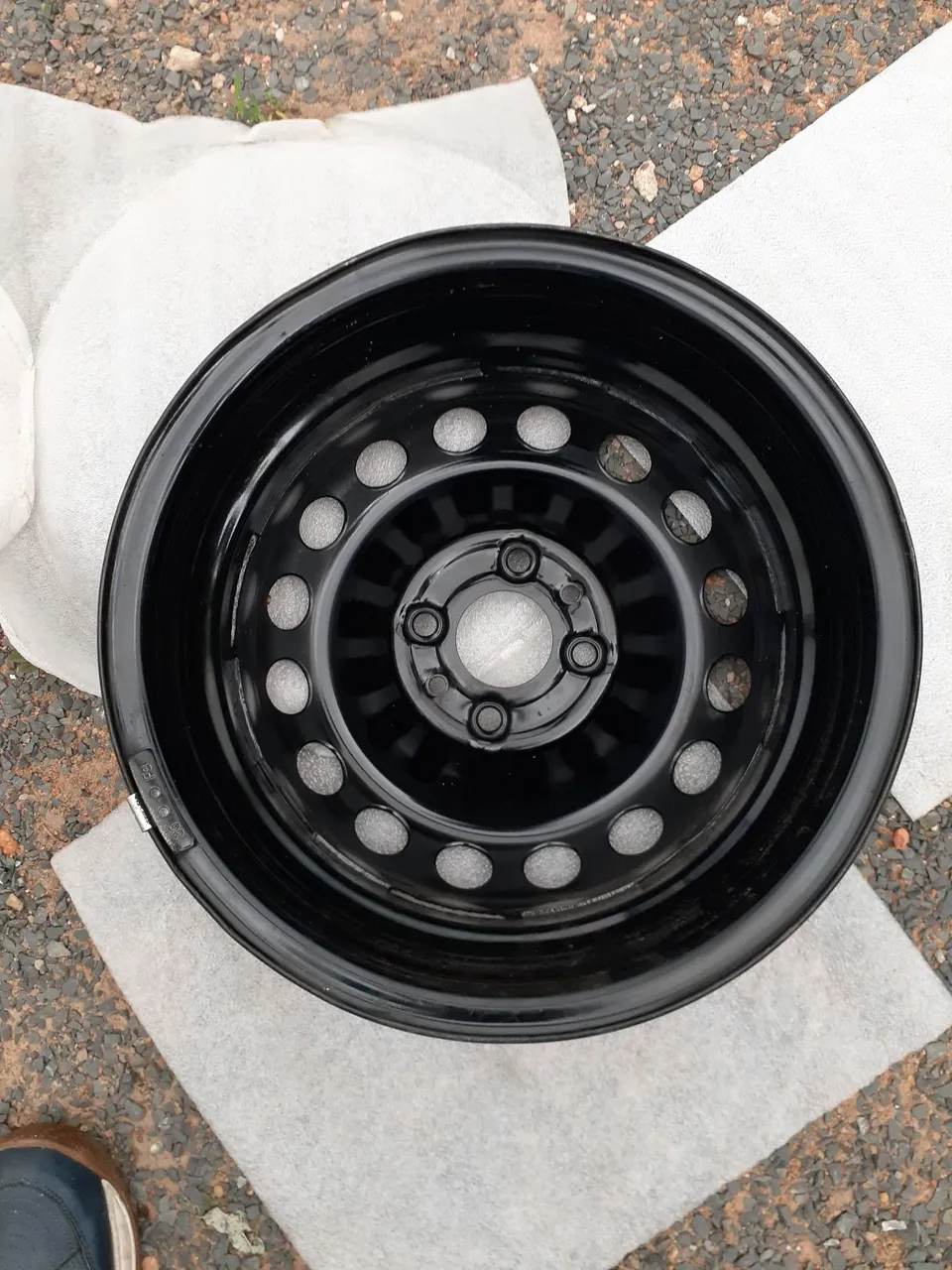 Roda de ferro FIAT Aro 14? Preta R$350,00