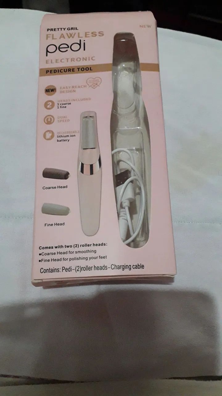 Removedor de calos eletrônico Flawless Pedi - Foto 3