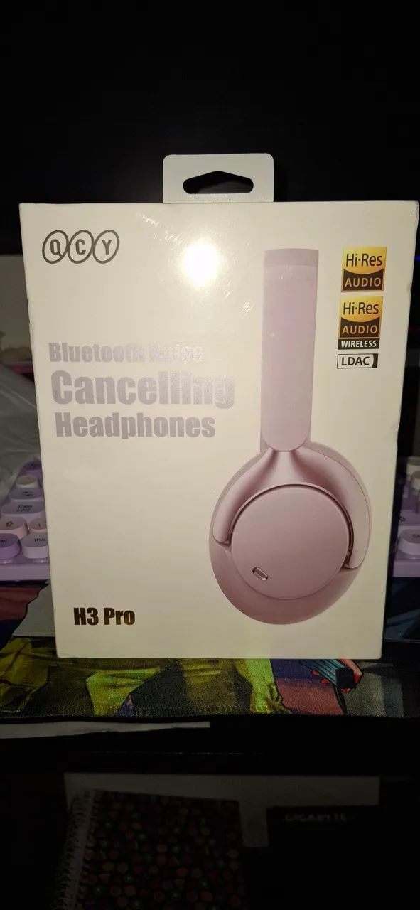 Fone de Ouvido Bluetooth com Cancelamento de Ruído /Novo Lacrado