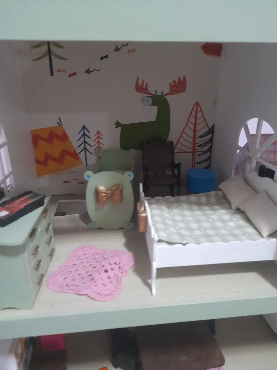 Casinha de boneca charmosa e completa - Foto 2
