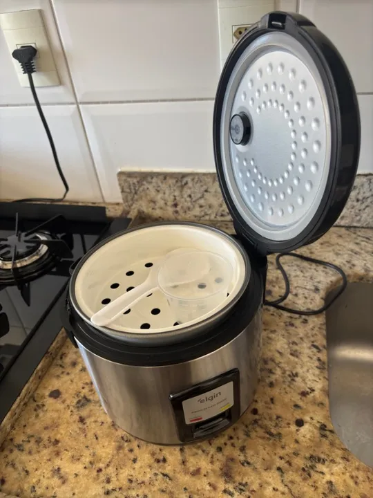 Panela Elétrica de Arroz e Legumes Elgin Nova Nunca Usada