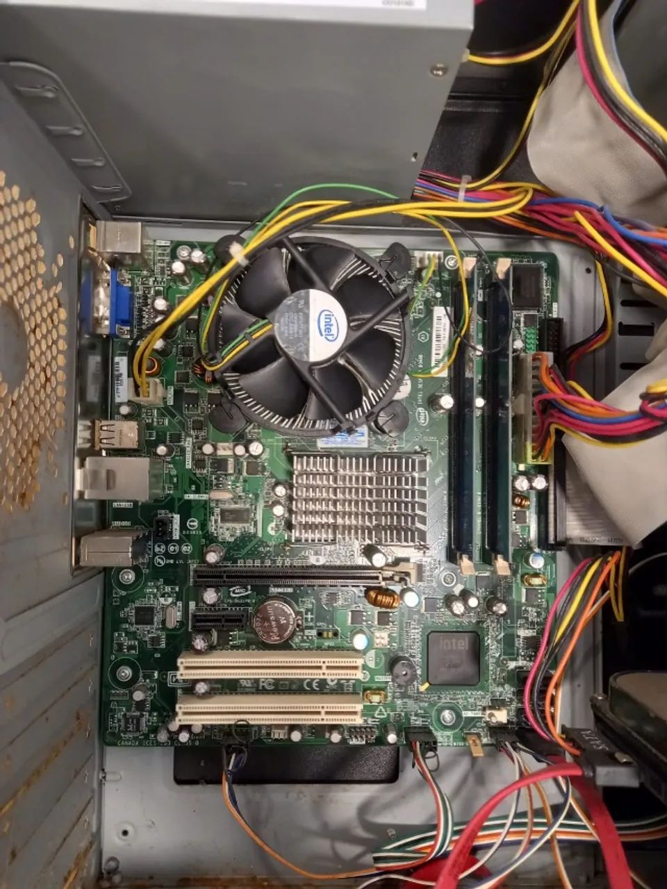 Computador CPU + acessórios - processador celeron SL9XN - 430 - Foto 3