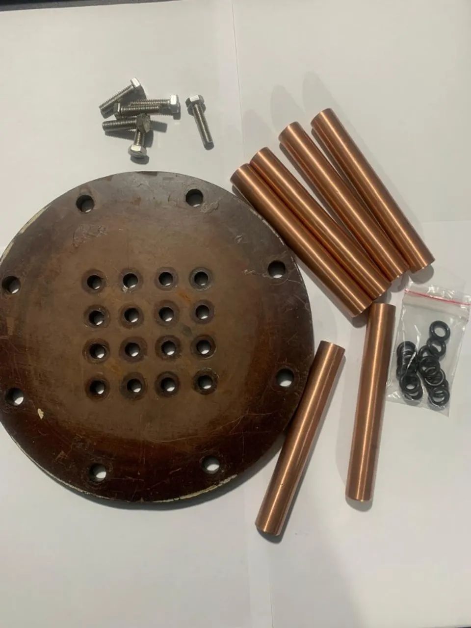 KIT DE 4 Refil   Aqualux 3/4 x 160 MM + Parafuso + Arruela de Borracha   - Foto 2