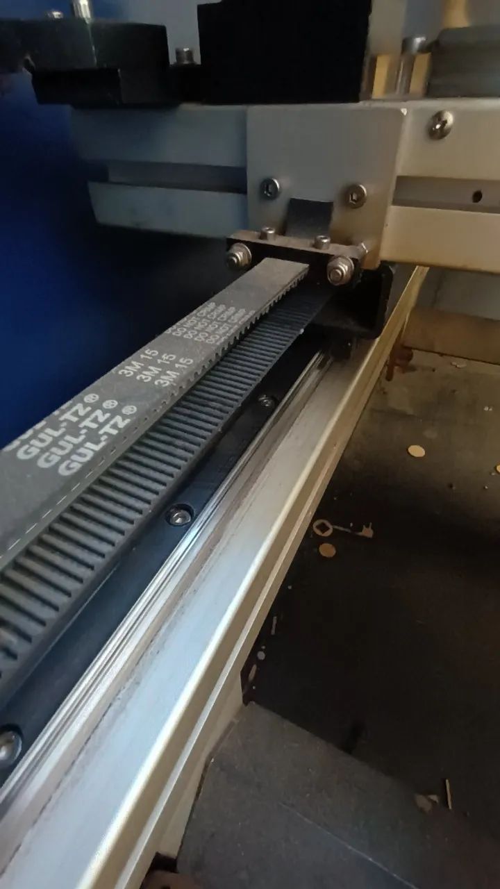 CNC Laser 1300w com fonte de 1500w menos de 100 horas de uso - 1500 X 1300mm. +nova do OLX - Foto 5