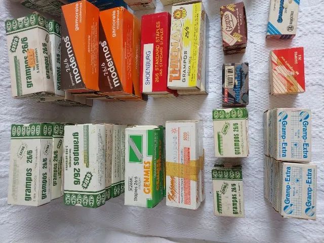 Grampos para Grampeador / Colchetes / Clips (Novos) - varejo ou atacado - Foto 2