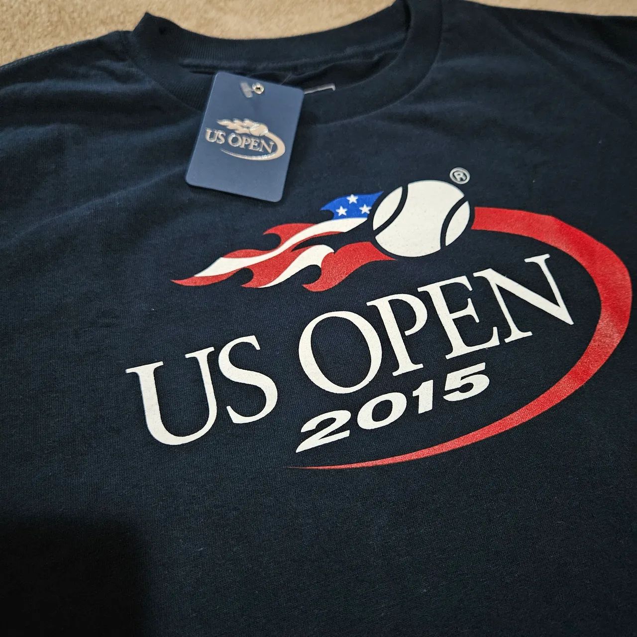 camisa us open de tenis 2015 Federer Nadal Djokovic
