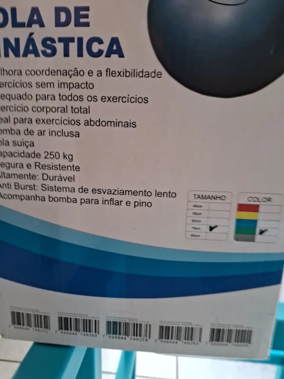 BOLA DE GINASTICA SUPERMEDY - Foto 4
