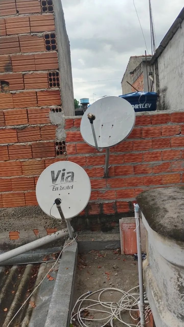 Instalação de antenas sinal digital e via satélite 