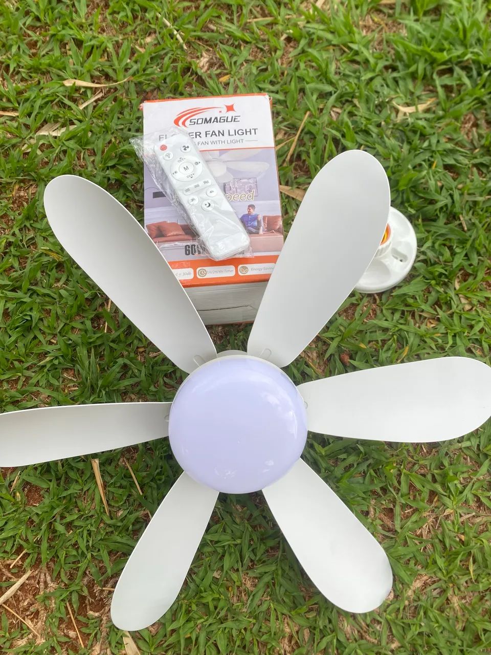 Ventilador de teto com Lâmpada  - Foto 5