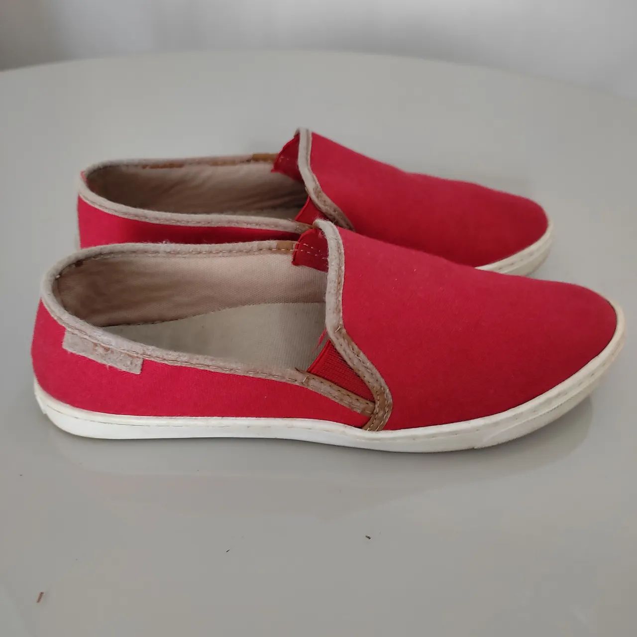  Sapatilha feminina Vermelho - Foto 3
