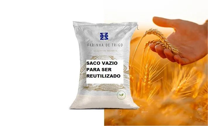 Kit 50 Sacos de Rafia, Vazios (25kg) para entulho*