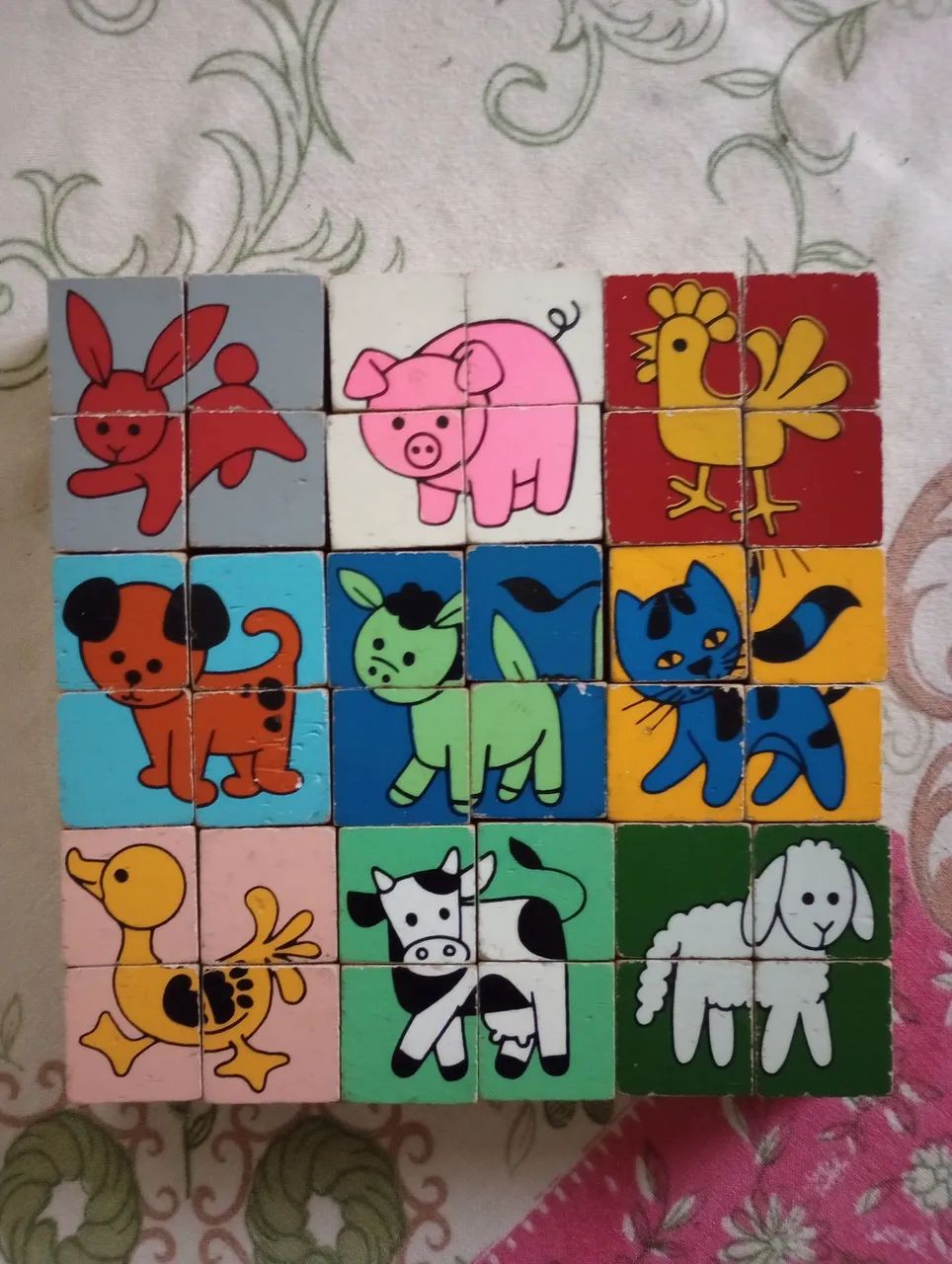 Jogo anos 70 animais - Foto 2