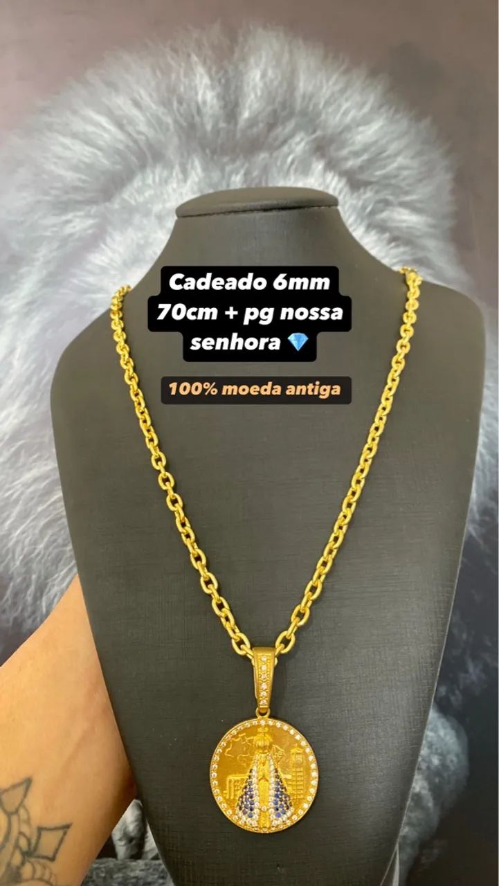 Correntes 100% moeda antiga  - Foto 3