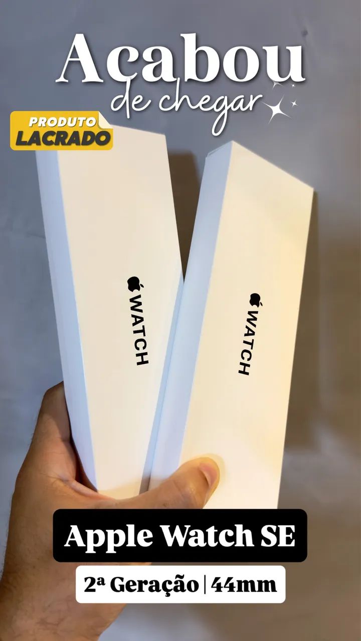 Apple Watch SE 2ª Geração 44mm | Lacrados
