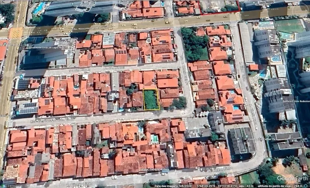 Terreno à venda, 305 m² por R$ 150.000,00 - Dix-Sept Rosado - Natal/RN