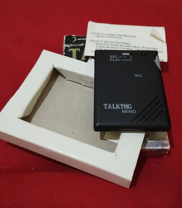 Gravador de Voz Portátil Talking Memo - Foto 3