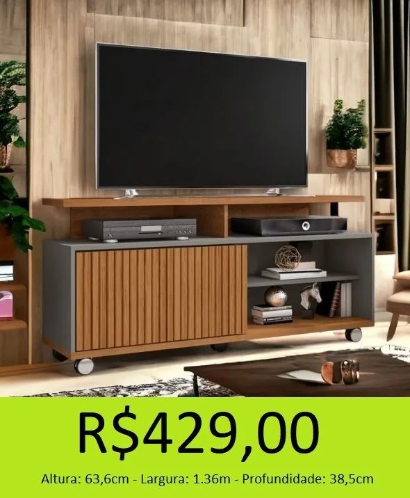 Rack de sala a pronta entrega