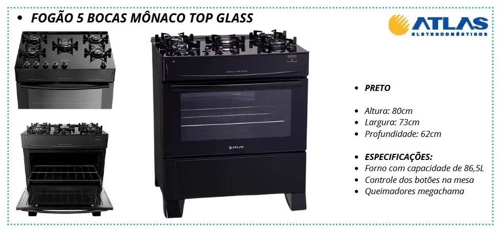 Fogão Atlas 