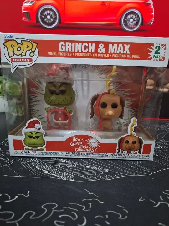 Funko Pop Grinch & Max - 2 Pack - Natal - Foto 4