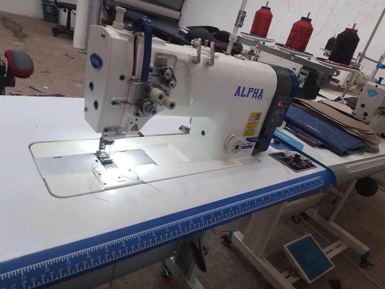 Maquina costura pespontadeira 2 agulha