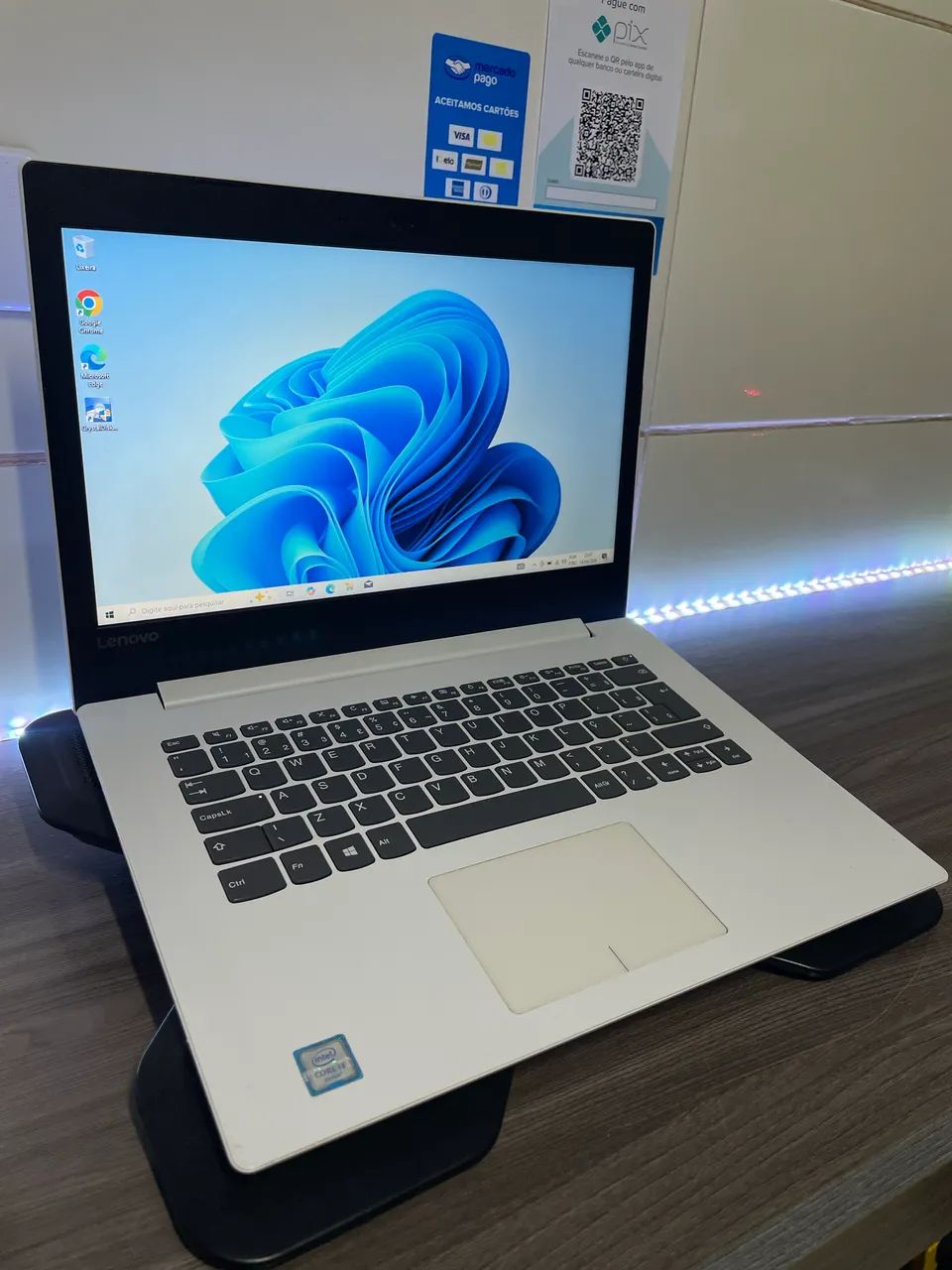 Notebook Lenovo extremamente novo - i3 6Th / DDR4 / 500GB / Wifi 5G - Foto 2