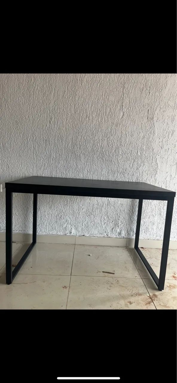 Mesa preta reforçada  - Foto 3